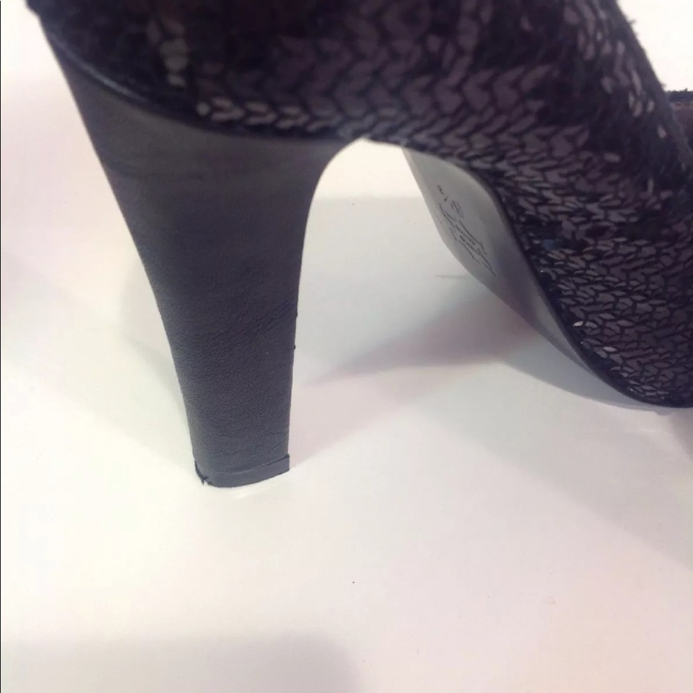 Dolce Vita Black Sequin Heels sexy night out prom - Picture 6 of 8